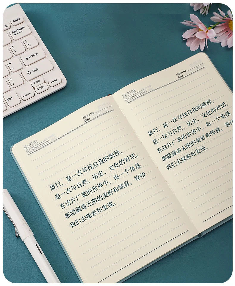 Notizbuch A5/A6 PU-Leder mit individuellem Logo – Tagebuch & Journal-Yabubest - Home & More