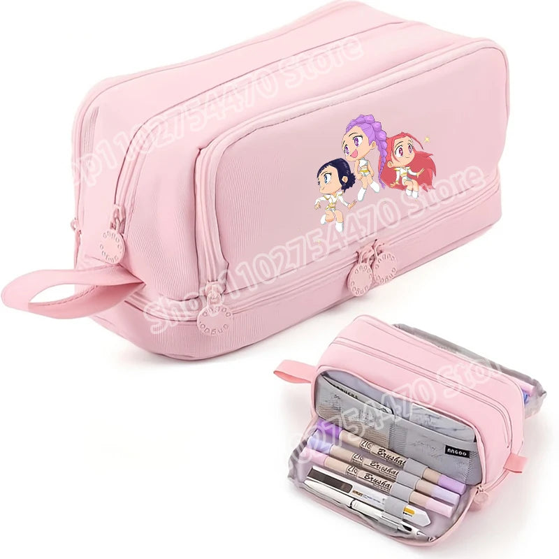 Praktisches Federmäppchen mit kindgerechtem Filmmotiv aus Oxford Stoff