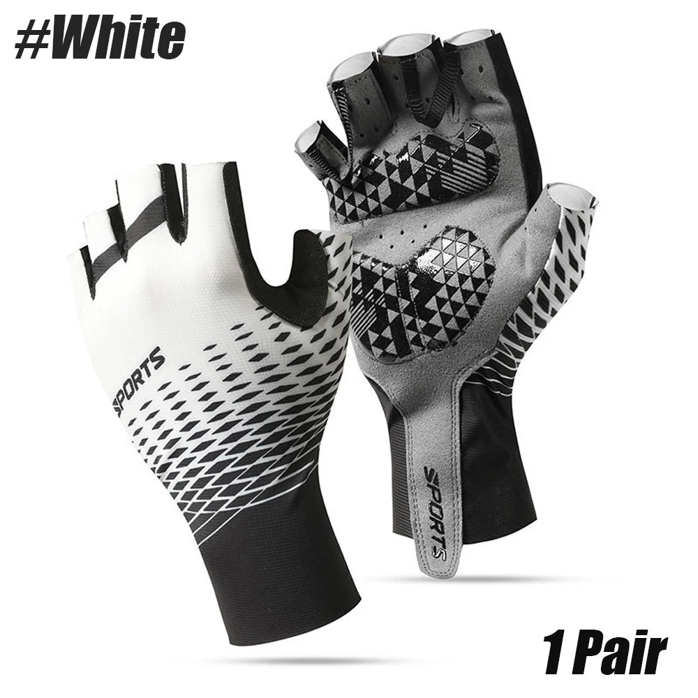 Halbfinger Fahrradhandschuhe für Damen und Herren | 1 Paar