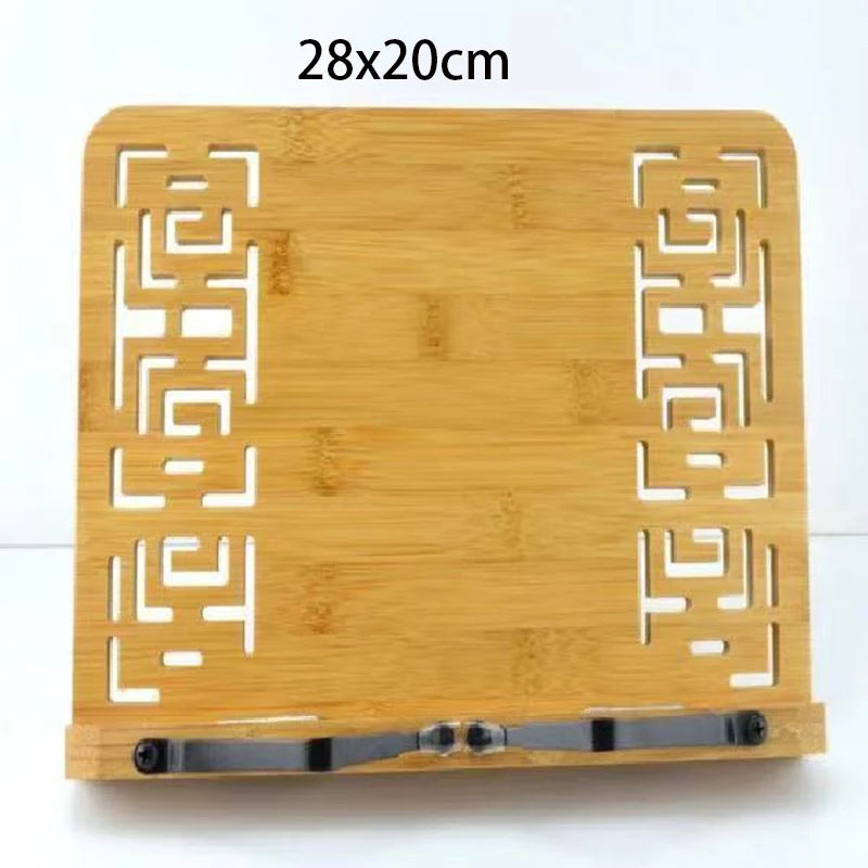 Komfortabler Buchständer aus Holz für ergonomisches Lesen und Ordnung