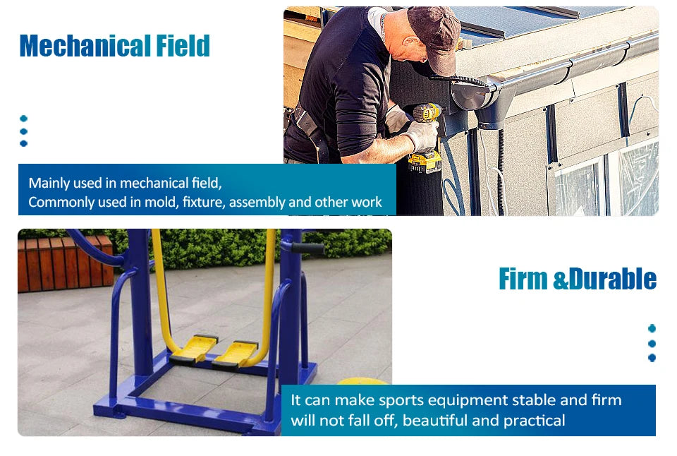 Heavy Duty Expansionsbolzenanker gelb verzinkt M6 bis M16 für Beton