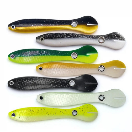 Realistischer Silikonköder 10cm 6g für erfolgreiches Angeln auf Raubfische