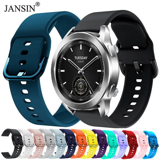 Silikon Ersatzarmband für Xiaomi Watch S1 S2 S3 S4 22 cm Sportband-Yabubest - Home & More