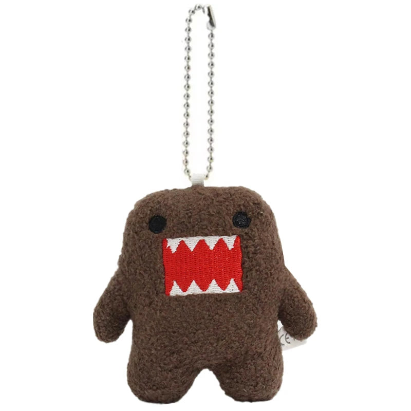 Kawaii süßer Plüsch-Schlüsselanhänger Domo Kun Anime Geschenk Anhänger