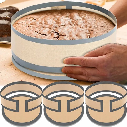 Runde Silikon-Backmatte Antihaft für Ofen und Luftfritteuse 23cm