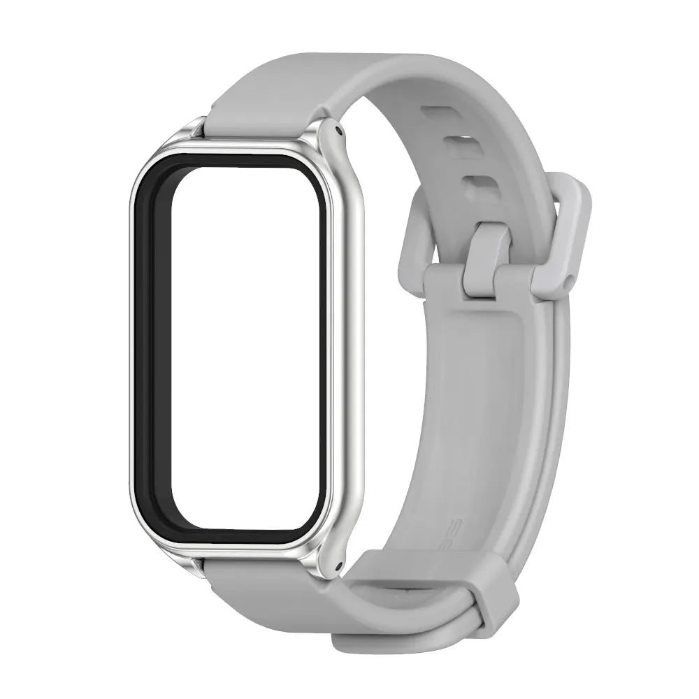 Silikon Armband Ersatz für Smart Band 8 9 mit Einstellbarer Länge