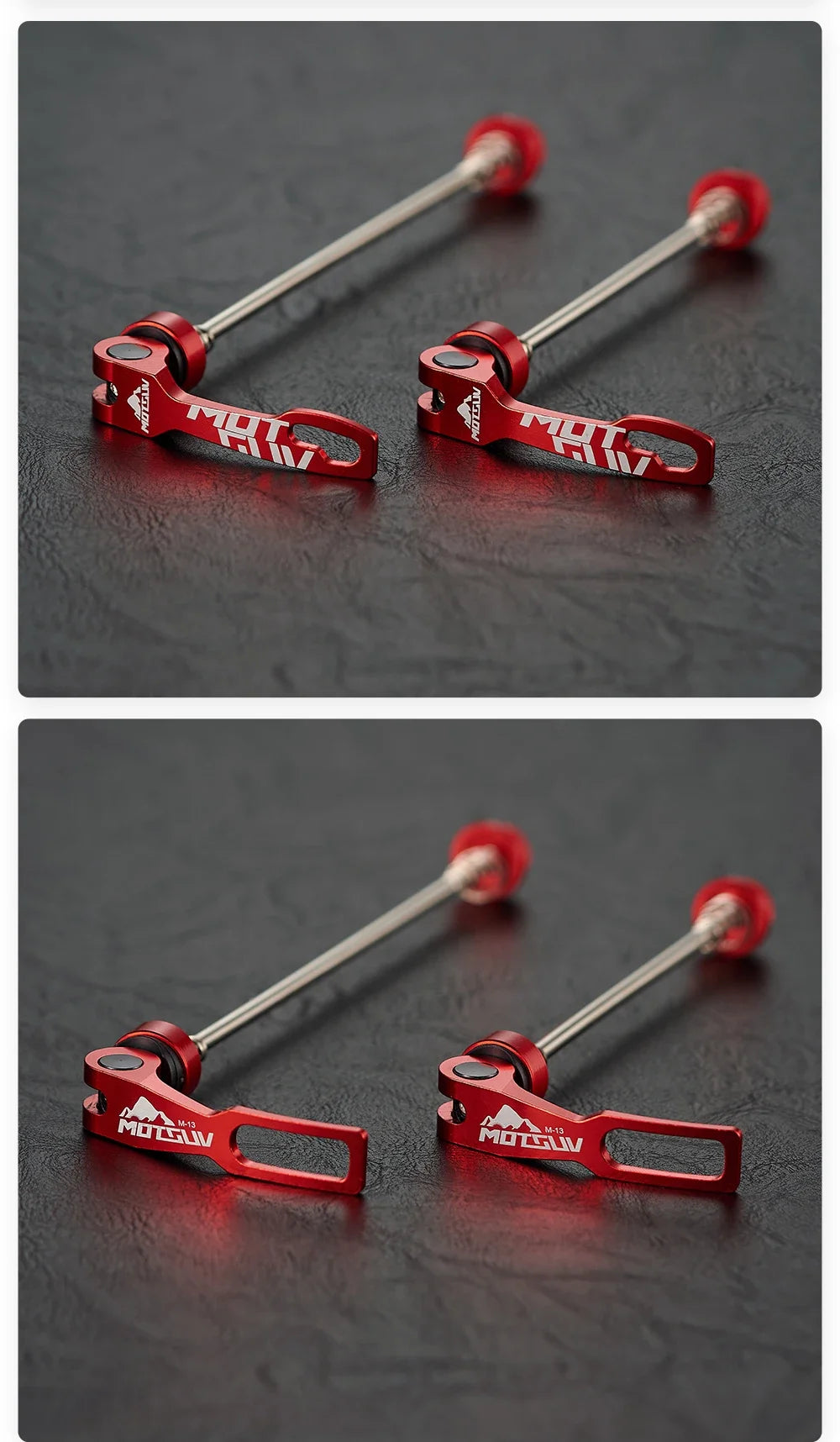 Ultraleichte Schnellspannspieße für Mountainbikes – 100 mm & 135 mm-Yabubest - Home & More