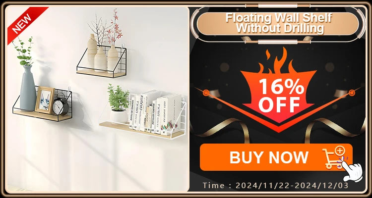 Platzsparendes Gewürzregal aus Holz und Metall zur Wandmontage