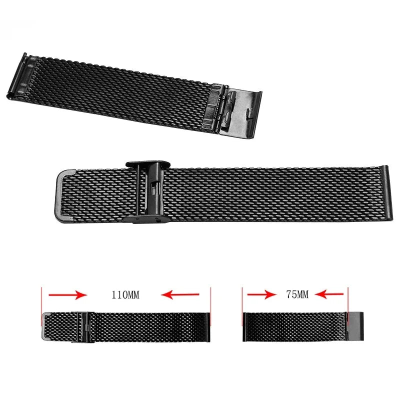 Edelstahl Milanese Armband: Eleganz für Ihre Uhr