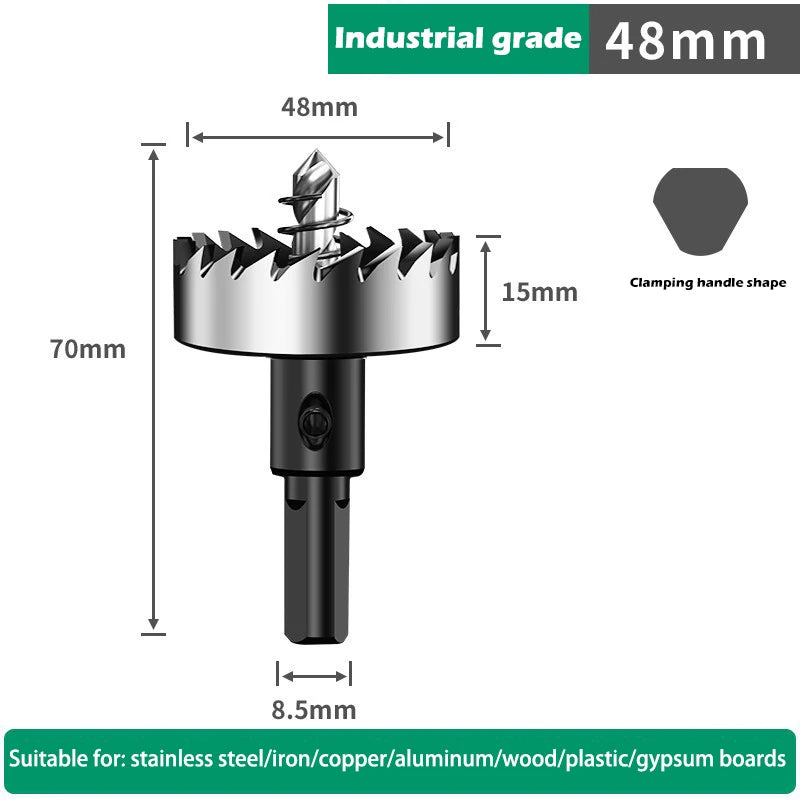 12-100mm HSS Lochsägen Set für Metall Holz Kunststoff