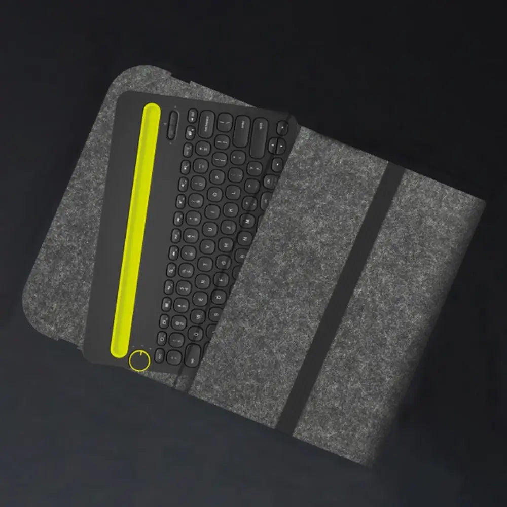 Tragbare Filz Aufbewahrungstasche für kabellose Tastaturen