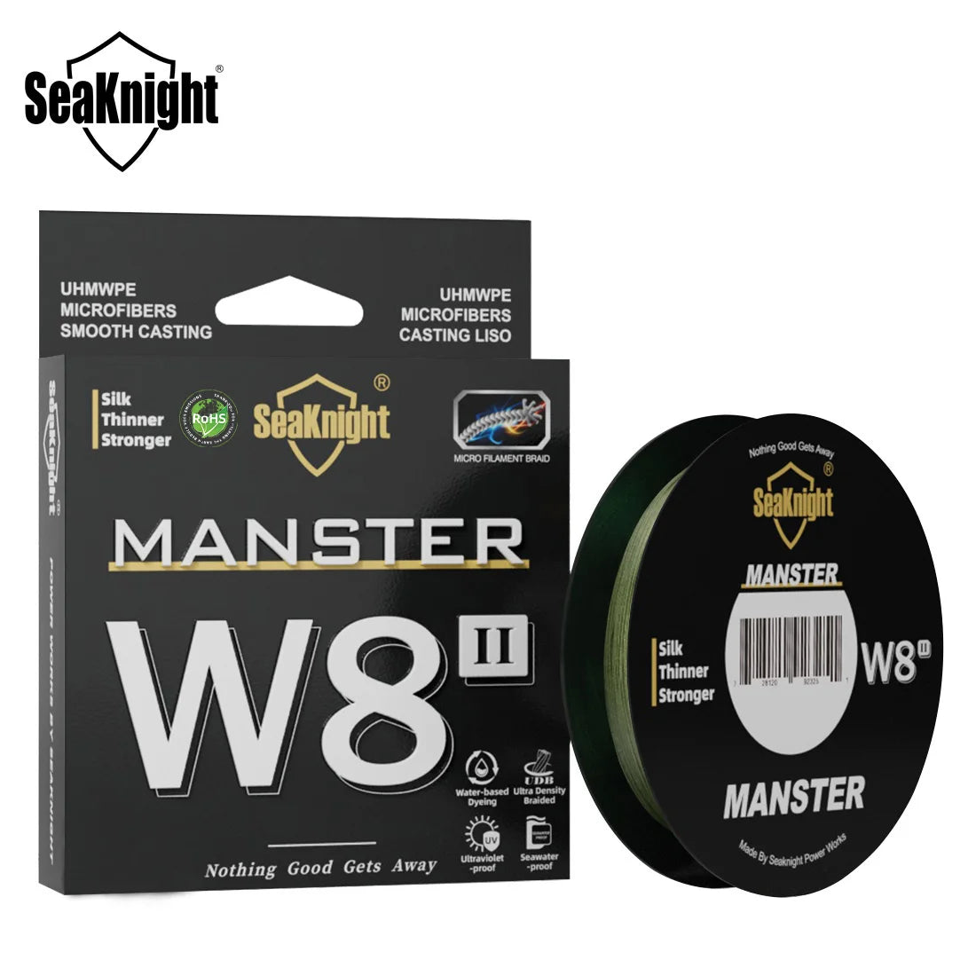 Geflochtene Angelschnur SeaKnight W8 II 300 Meter 8 Stränge Schwimmend-Yabubest - Home & More