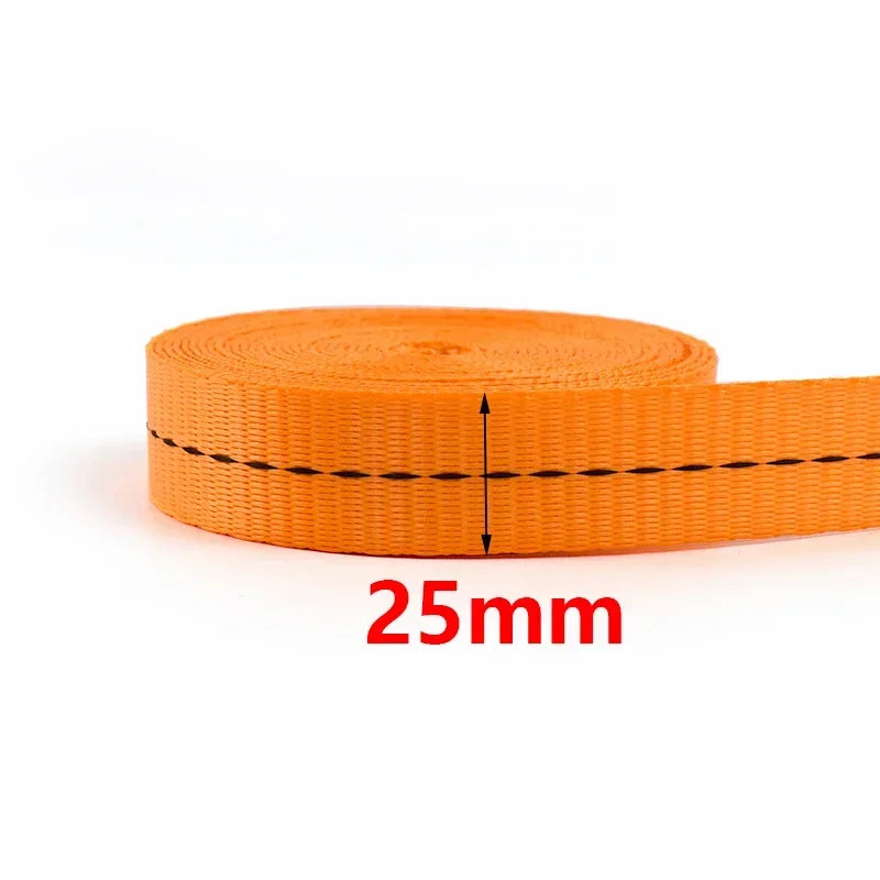 Nylongewebe Gurtband 25-50 mm starkes Riemenmaterial 5 m Länge