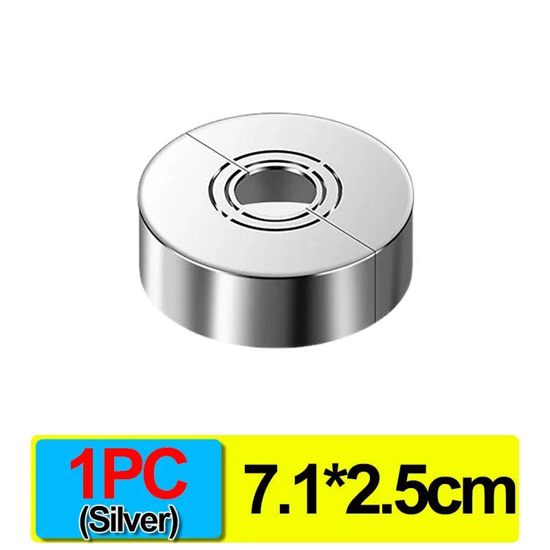 Abnehmbare Dekorative Abdeckung für Wasserhahn, Rohr - Eckventil – Bad Küche