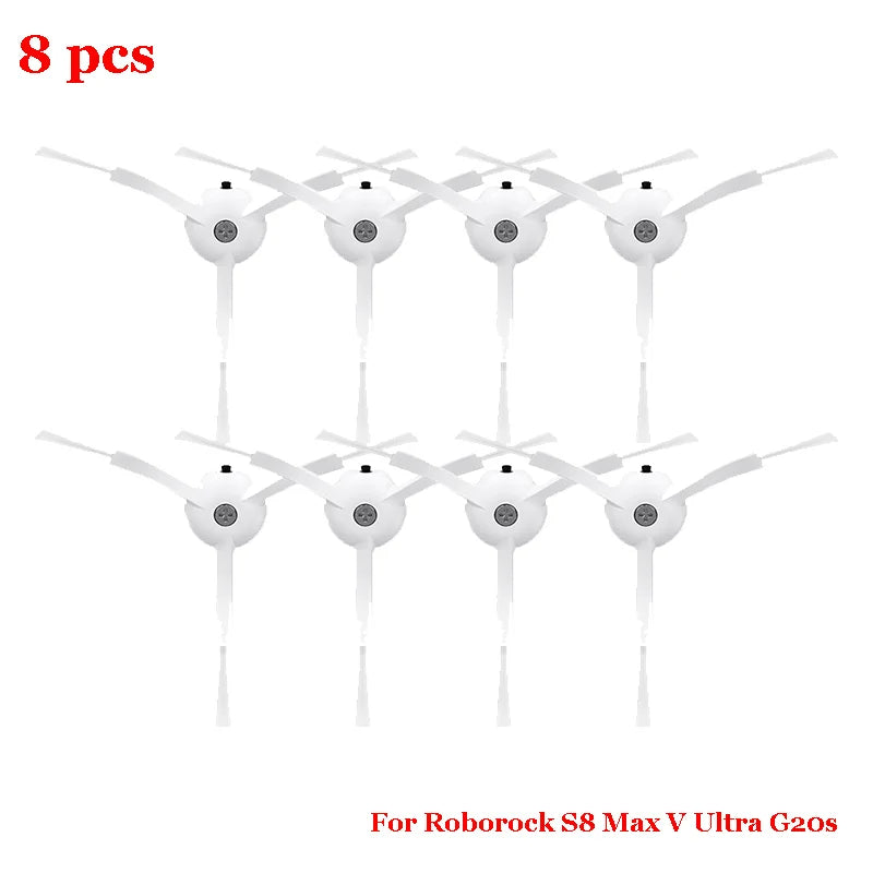 Seitenbuersten Ersatz fuer Roborock Modelle mit langlebigem Kunststoff