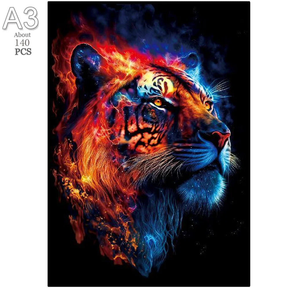 Faszinierendes 3D Holzpuzzle für entspannende Stunden und Kreativität