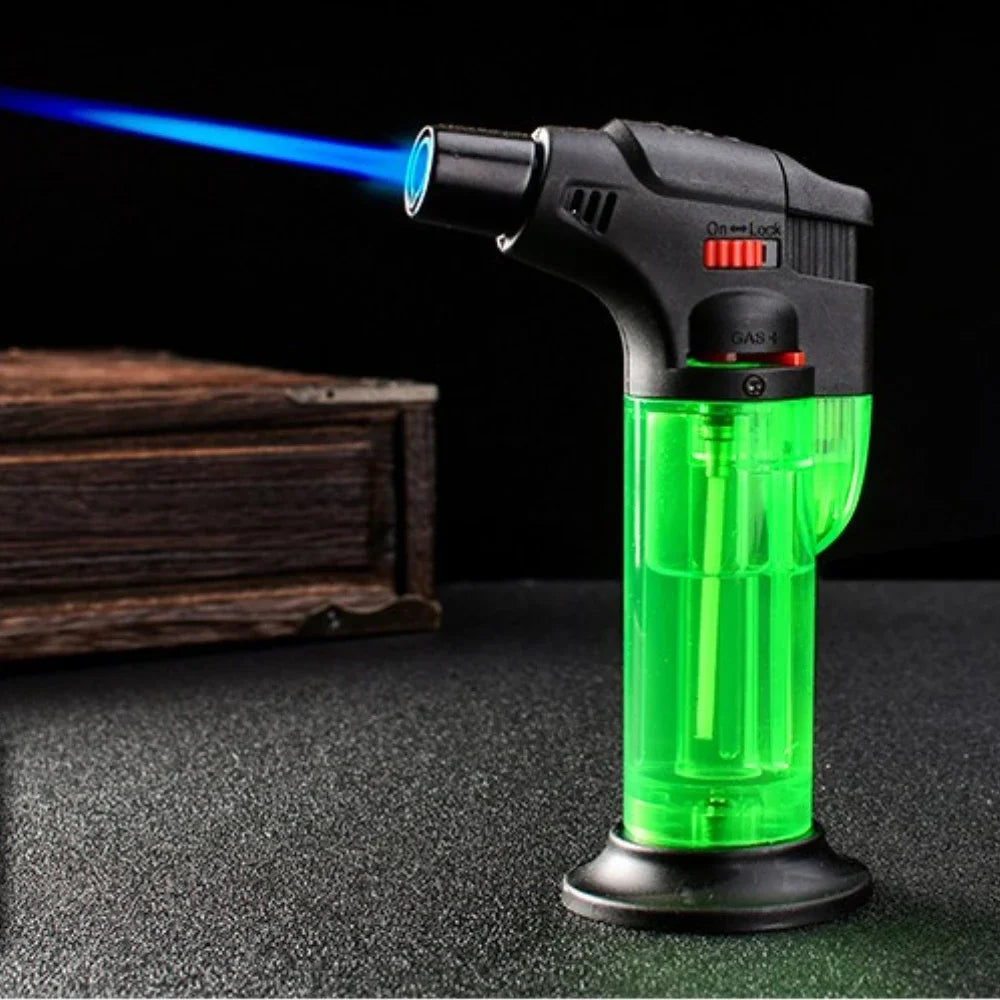 Outdoor BBQ Kochfeuerzeug winddicht Butan Feuerzeug mit großem Tank-Yabubest - Home & More