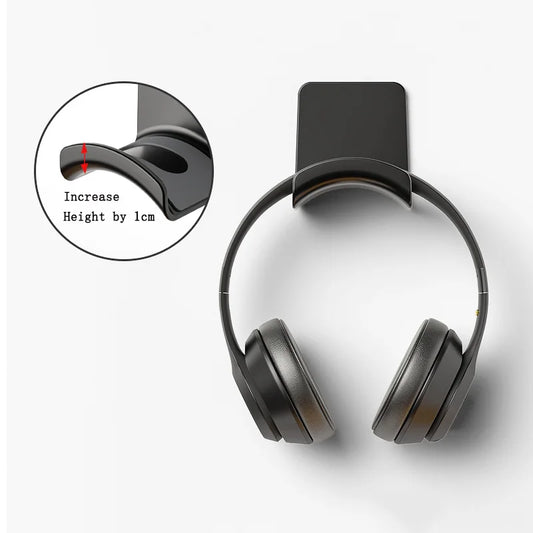 Kopfhörer Ständer Wandhalterung Unter Schreibtisch Headset Rack ohne Stanzen
