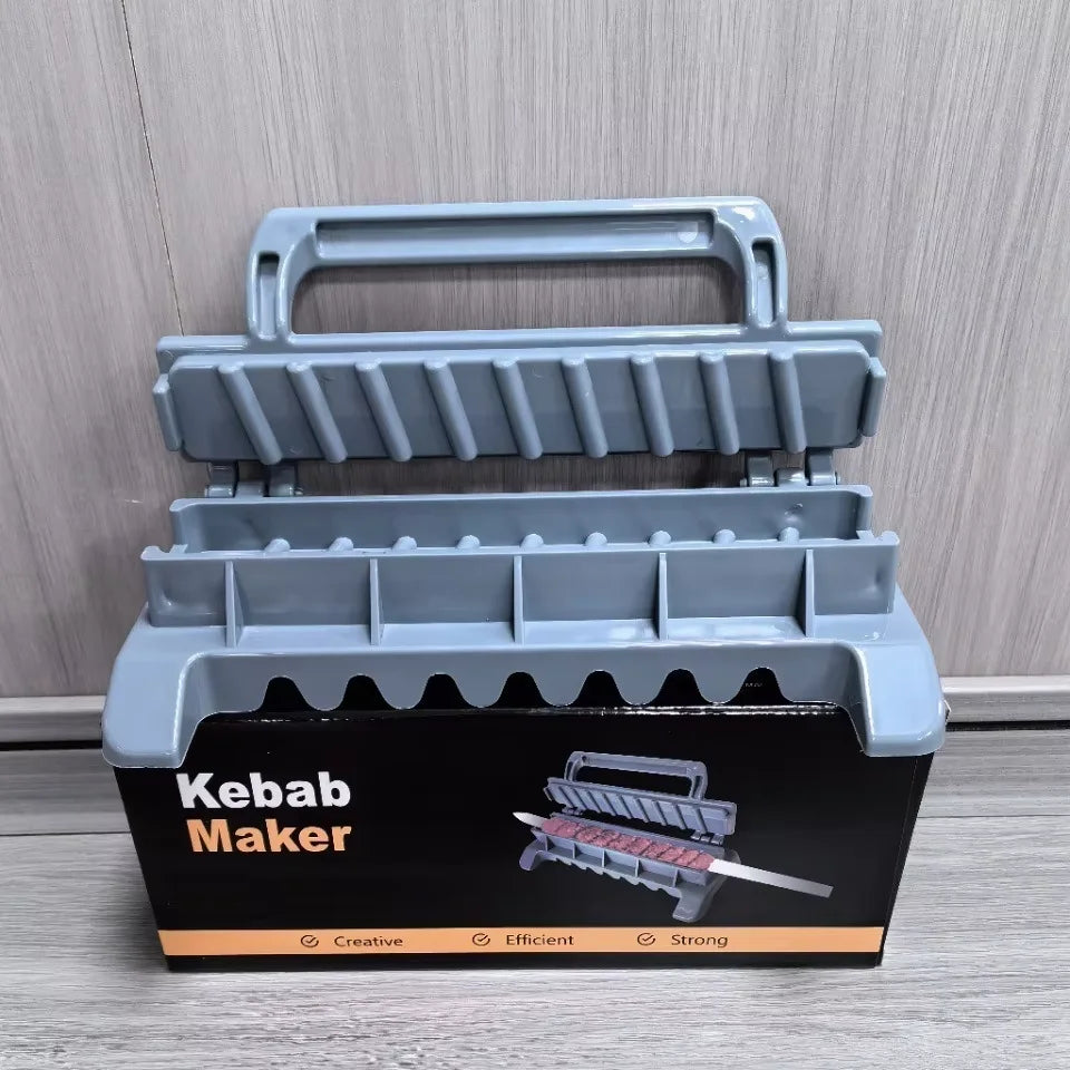 Robuste Edelstahl Kebab Spieße für perfektes Grillen im Außenbereich