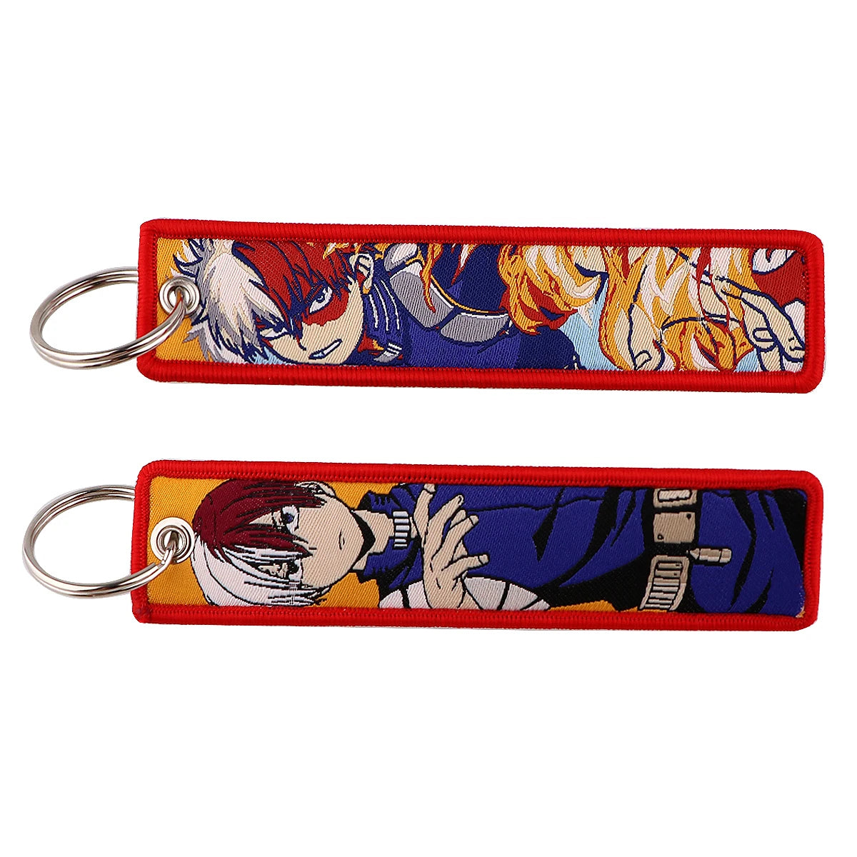 Manga Cartoon Schlüsselanhänger aus Metall für Motorrad und Auto 13cm