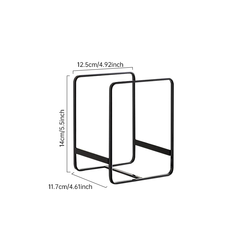 Robustes 3-lagiges Metall-Geschirrabtropfgestell – platzsparend - ordentlich organisiert