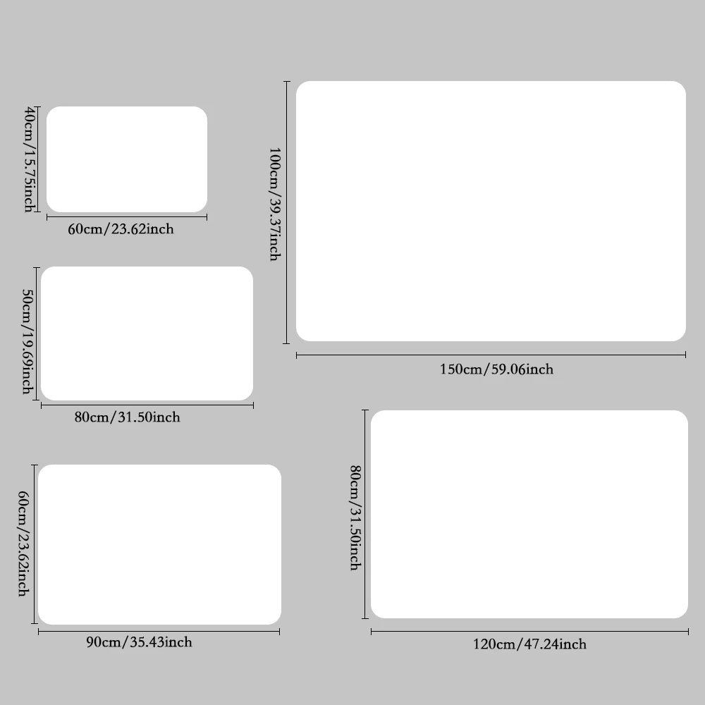 Niedliche Katzenpfoten Fußmatte Antirutsch Eingang Schmutzfangmatte diverse Größen