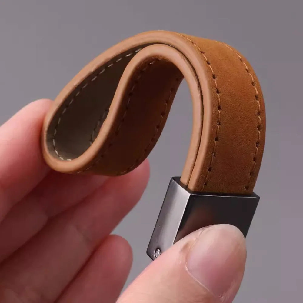 Minimalistischer Schlüsselanhänger aus Zinklegierung mit Kratzschutz