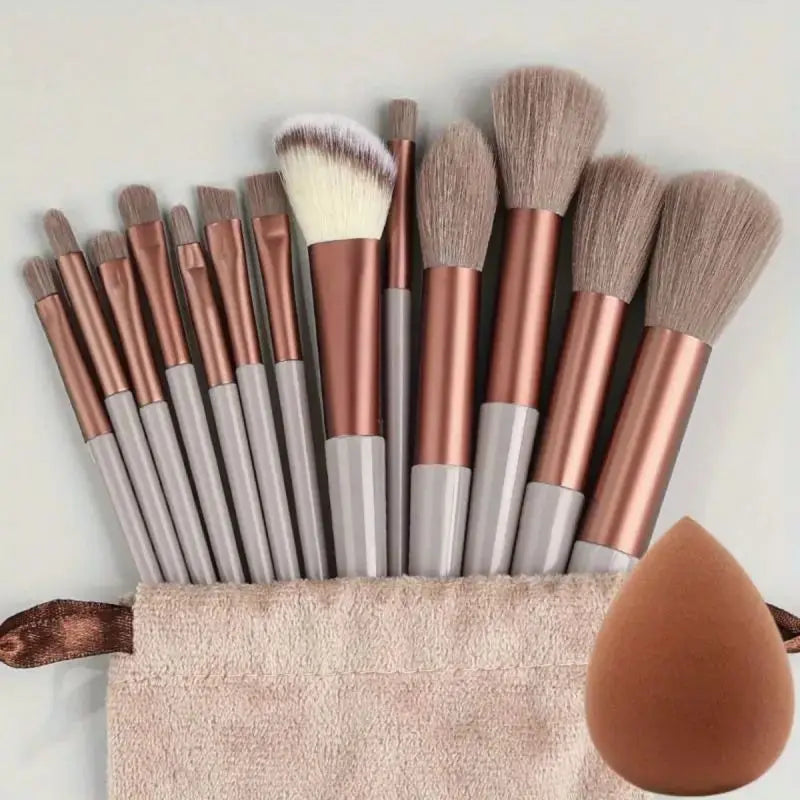 Make-up Pinsel Set weich flauschig professionell 13-16 teilig Beauty Tool