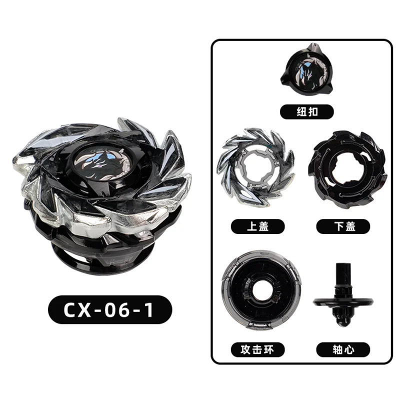 Metallischer Kreisel für Kinder und Erwachsene als Geschenk