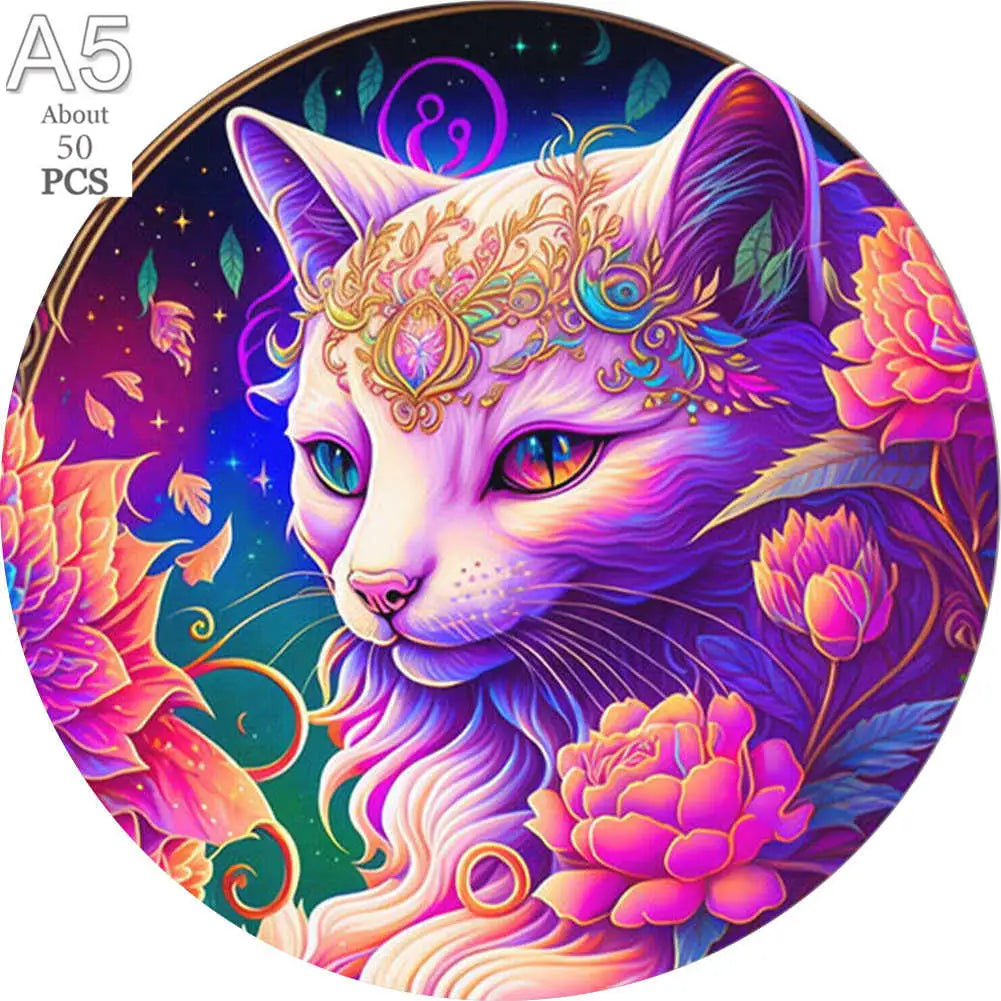 Fesselndes 3D Holzpuzzle Tier für Erwachsene und Kinder