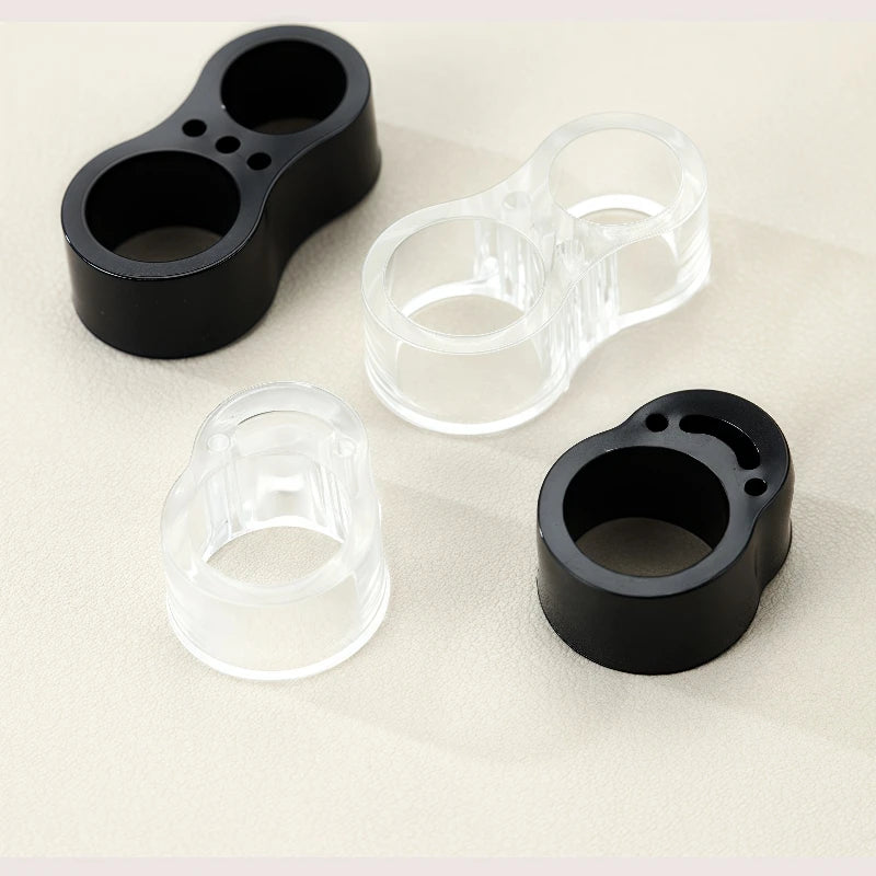 Geräuschloser Silikon Türstopper mit Wandschutz für Tür und Fenster