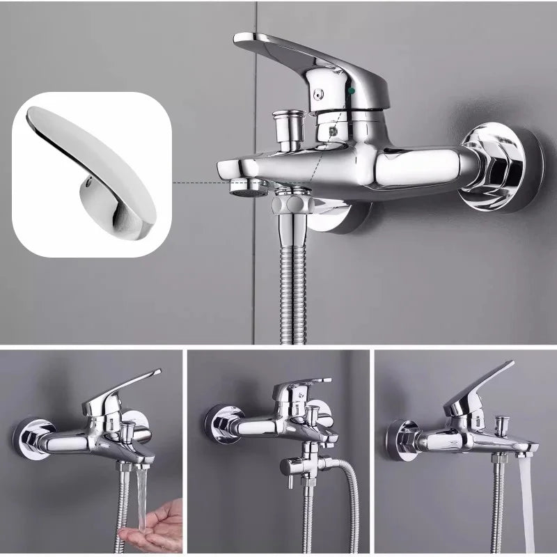 Ersatz Wasserhahn Griff Metall Zinklegierung Heiß Kalt Schalter