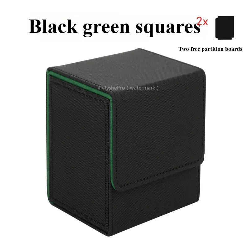 Robuste Deckbox für über 100 Sammelkarten sichere Aufbewahrung