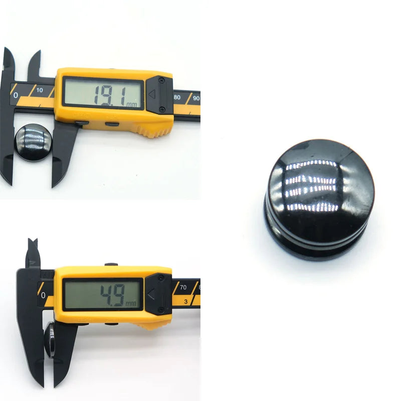 Flache Schwarze Ferrit Magnete für Magnetische Therapie und Dekor