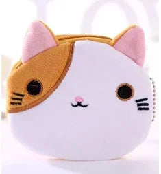 Kompakte Reißverschluss Geldbörse mit Schlüsselanhänger für Kleinigkeiten