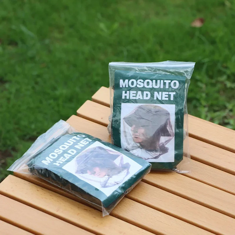 Outdoor Insektenhut mit Sonnenschutz und atmungsaktiver Moskitomaske
