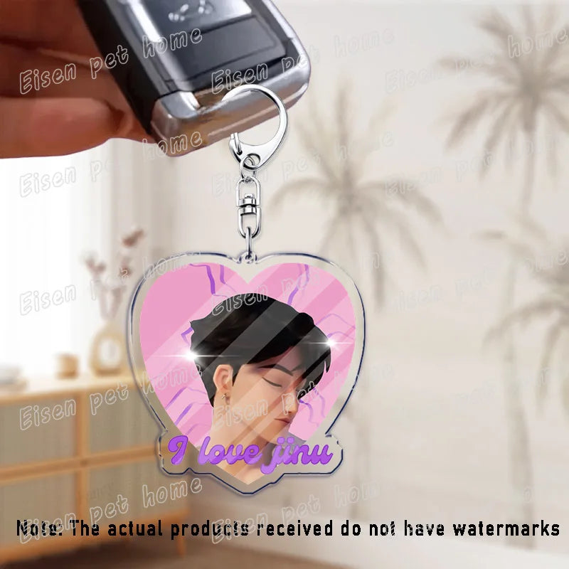 Stylischer Kpop Schlüsselanhänger für Fans und als Geschenk