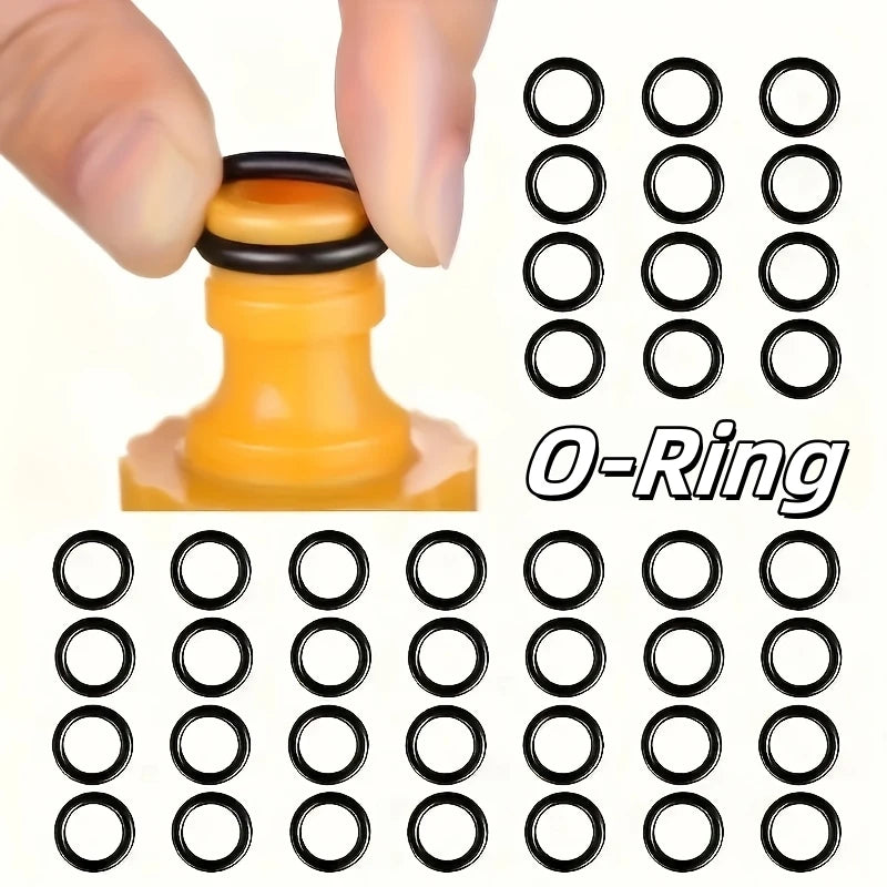 40er Set Premium Gummi O-Ringe 16mm Dichtung für Gartenschlauch Wasserhahn