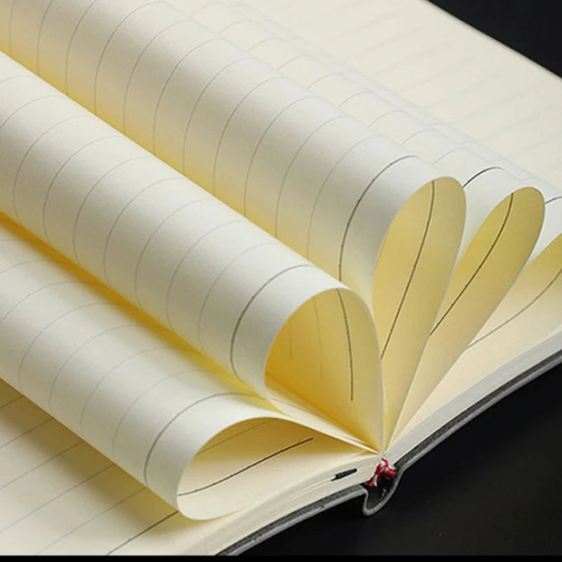 Liniertes Notizbuch A5 A6 für Büro Business Alltag 160 240 Seiten