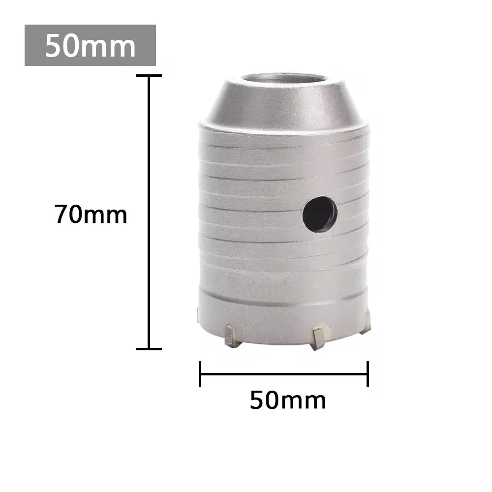 SDS-plus Betonlochbohrer 30-150mm Mauerwerk Zement Wand Lochsäge Hammer