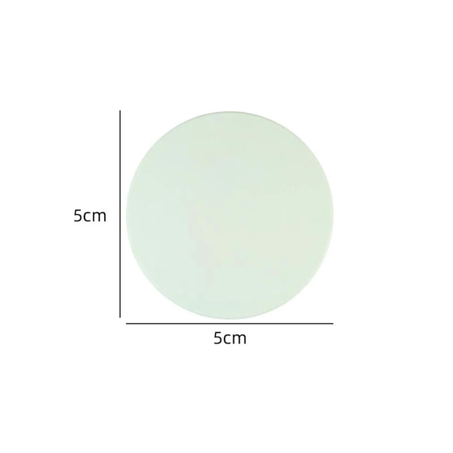 Selbstklebender Silikon Türstopper als Wandschutz 5x5 oder 4.5x4.5 cm