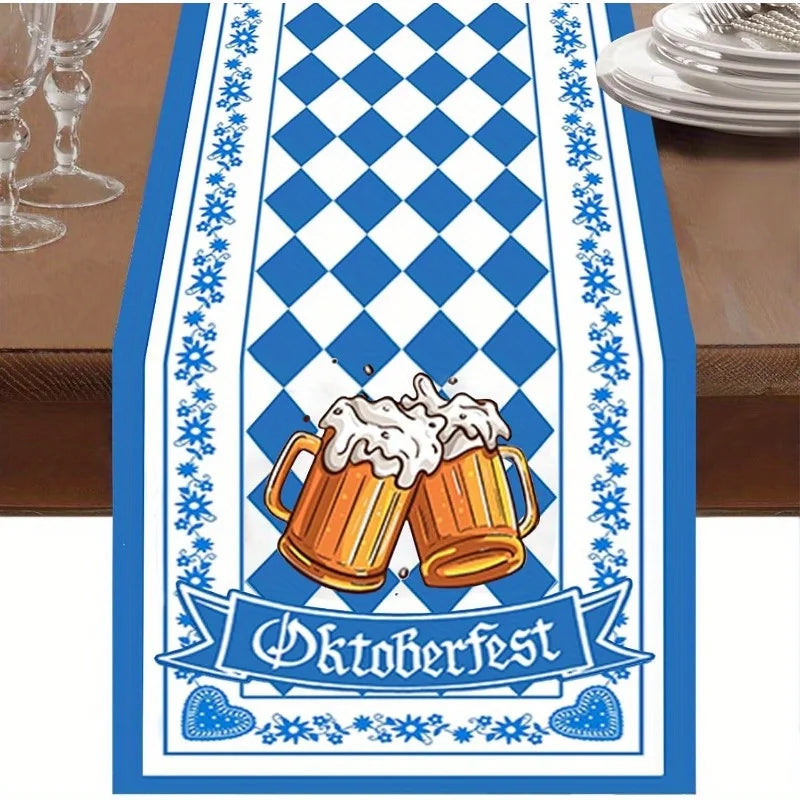 Oktoberfest Tischläufer Biergarten Party Deko – viele Varianten verfügbar