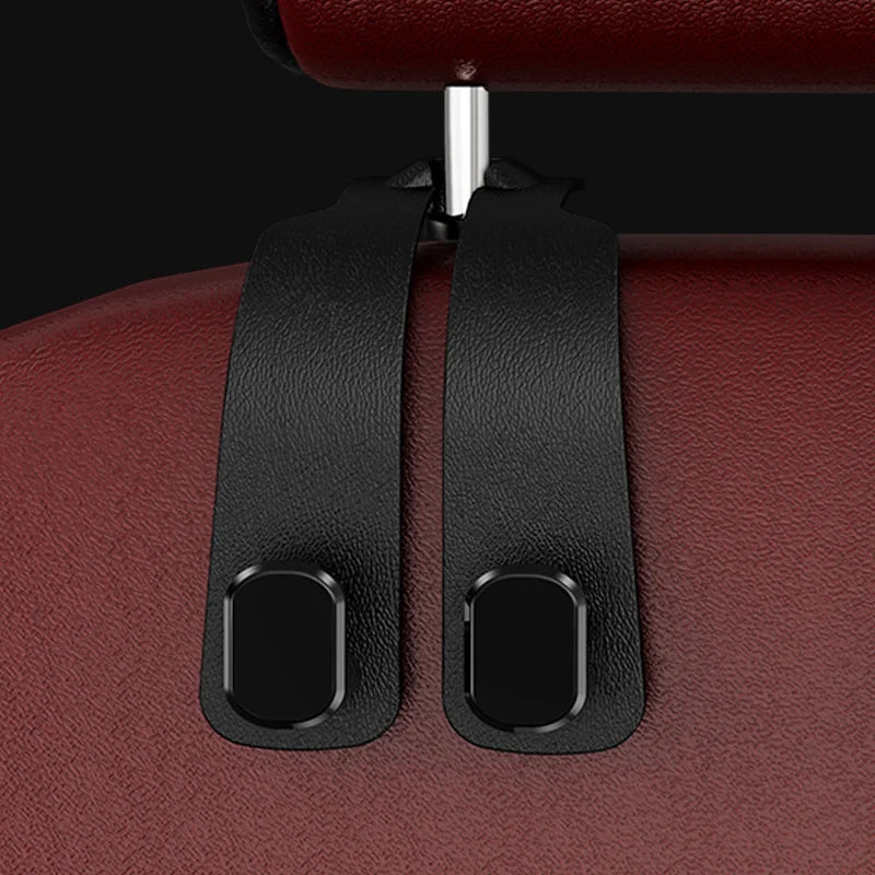 Praktischer Aufbewahrungshaken für Autositz mit Doppelhaken