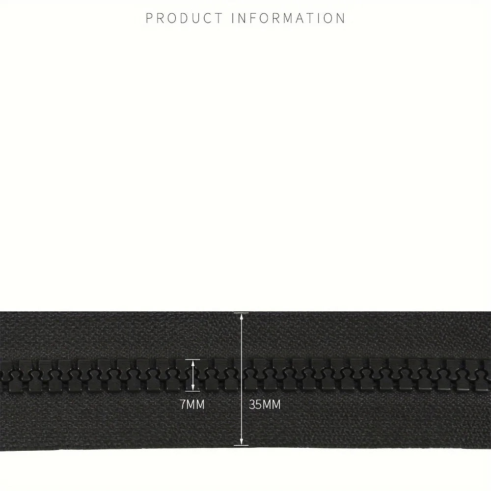 5 Stück Harz-Doppelreißverschlüsse offen 10# für Kleidung & Rucksäcke-Yabubest - Home & More