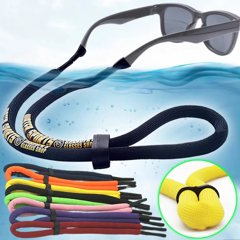 Unisex Wassersport Sonnenbrillenkette Schwimmende Anti-Rutsch Schnur