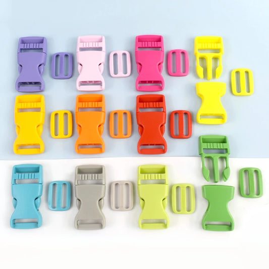 Robuste Kunststoff Schnallen Set für Rucksack Riemen und Taschen