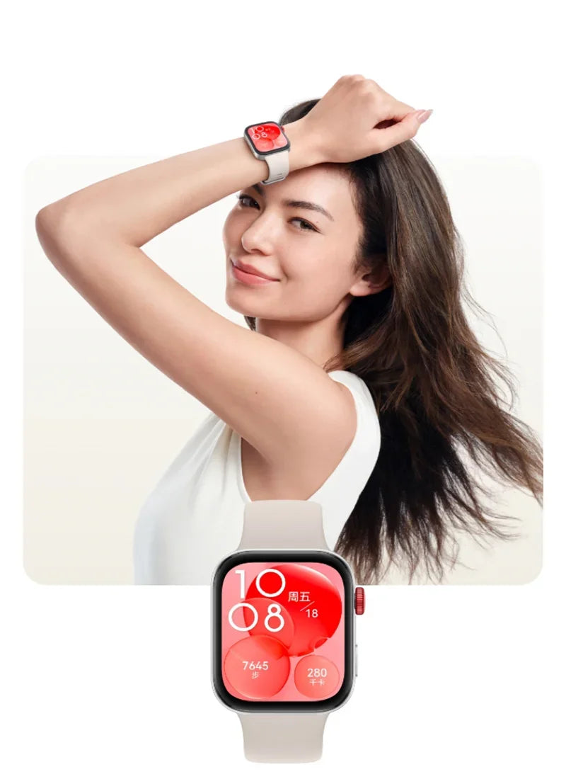 Wasserdichtes Silikonband in diversen Farben – perfekt für Huawei Watch FIT 3 - FIT 2