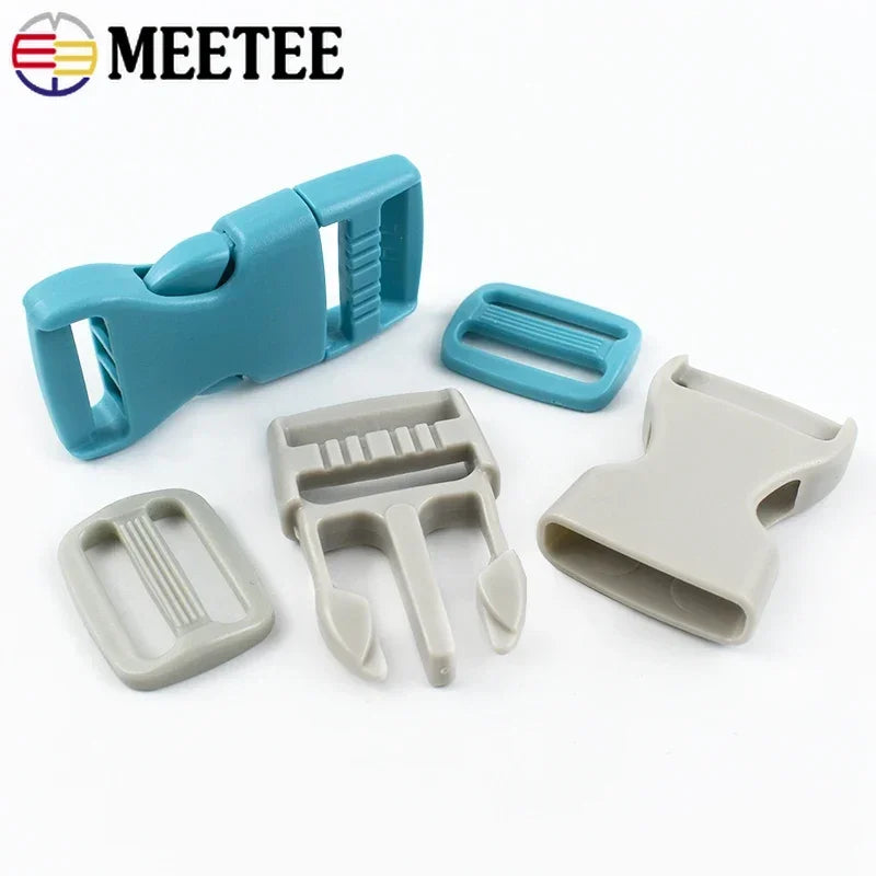 Universal Kunststoff Schnallen Set 15/20/25mm für DIY Projekte