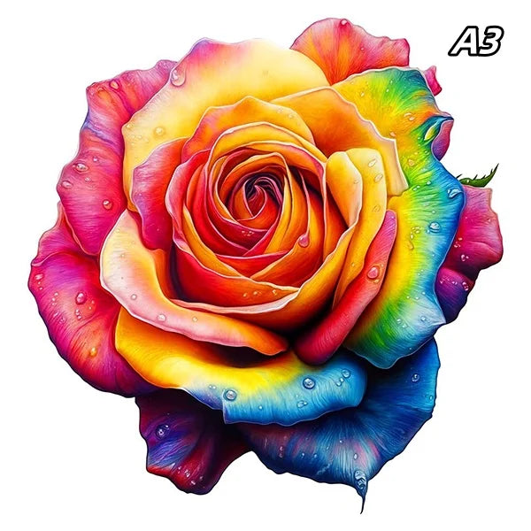 3D Holzpuzzle Tier Tiger für Gehirntraining Kinder und Erwachsene