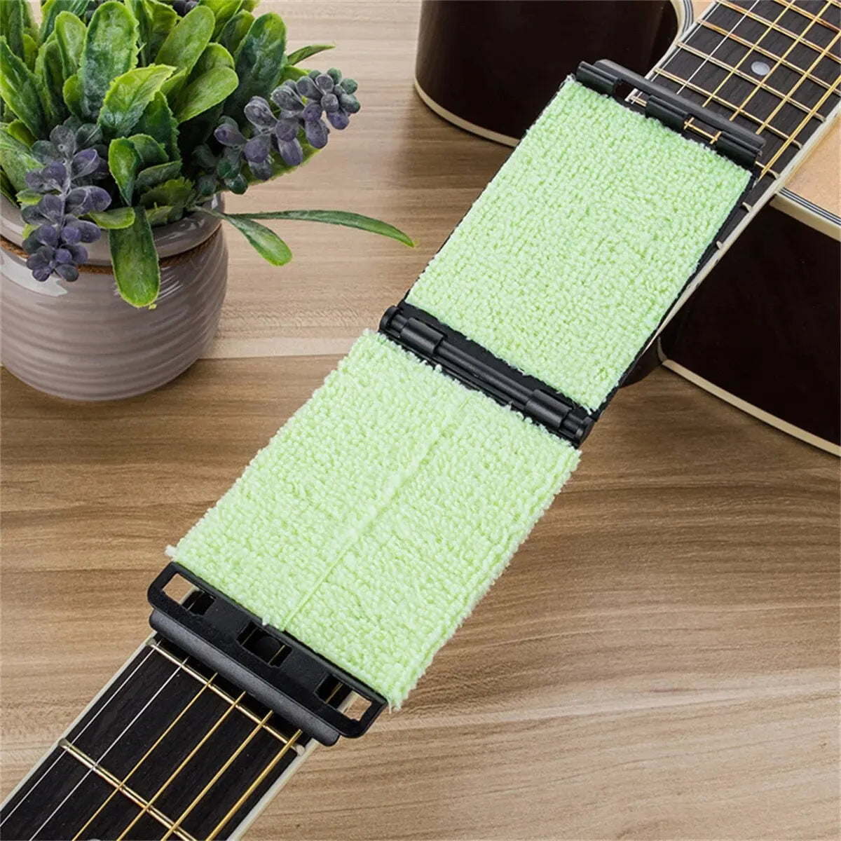 Gitarren Saiten Reiniger Griffbrett Reinigungstuch für Violine Bass Ukulele